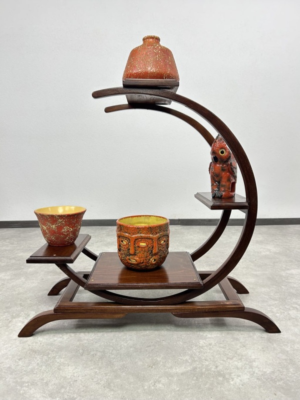 Art deco kvetinový stojan Thonet - Mundus