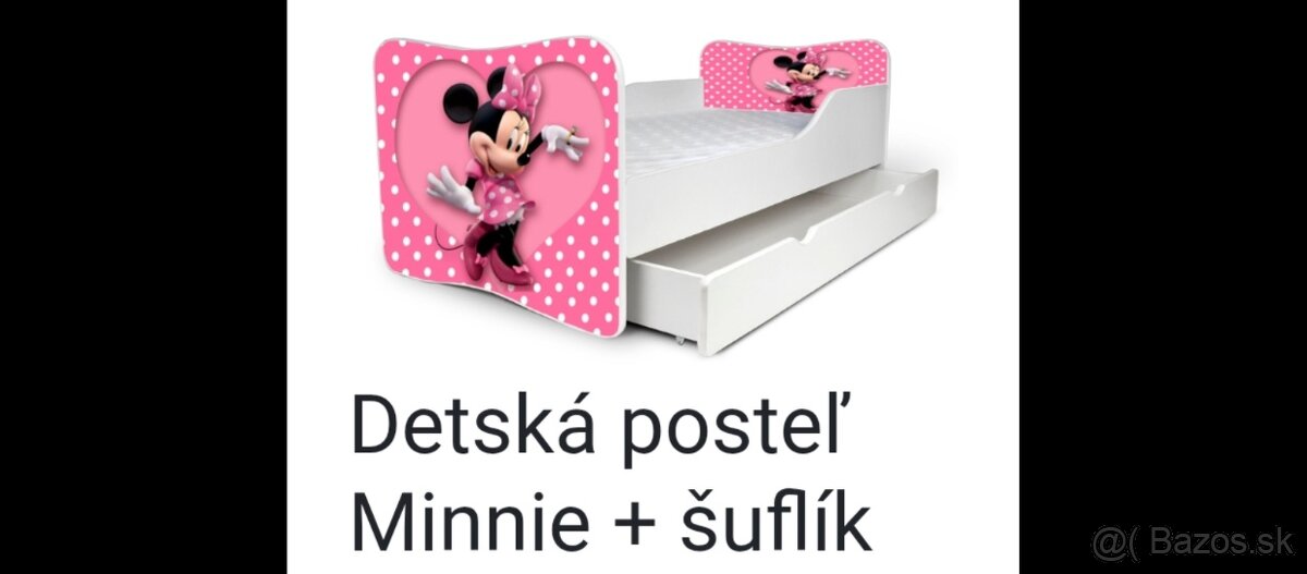 Detský nábytok Minnie mouse
