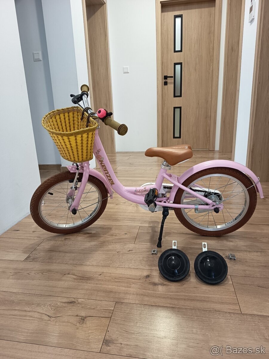 Dievčenský detský bicykel