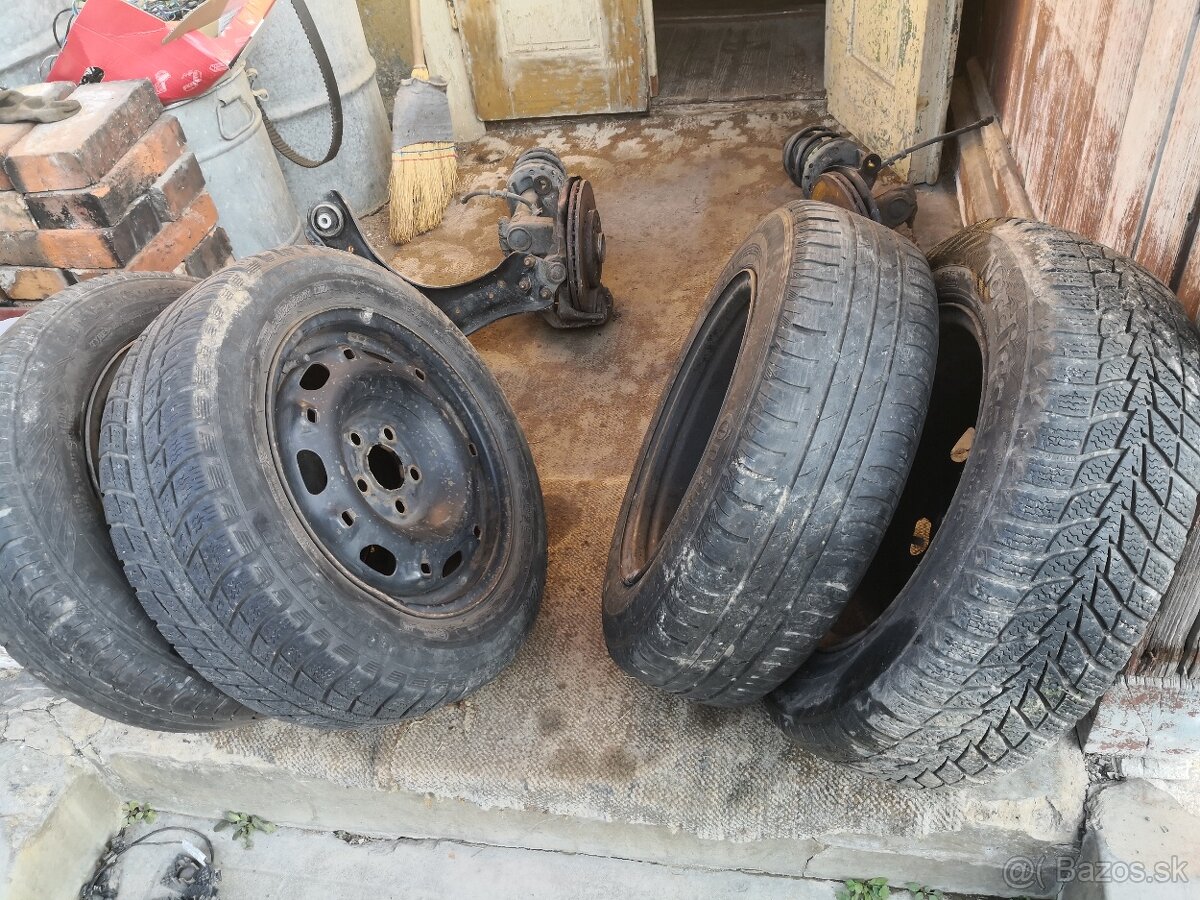 Fabia 1,2,3, polo kompletné kolesá 2ks