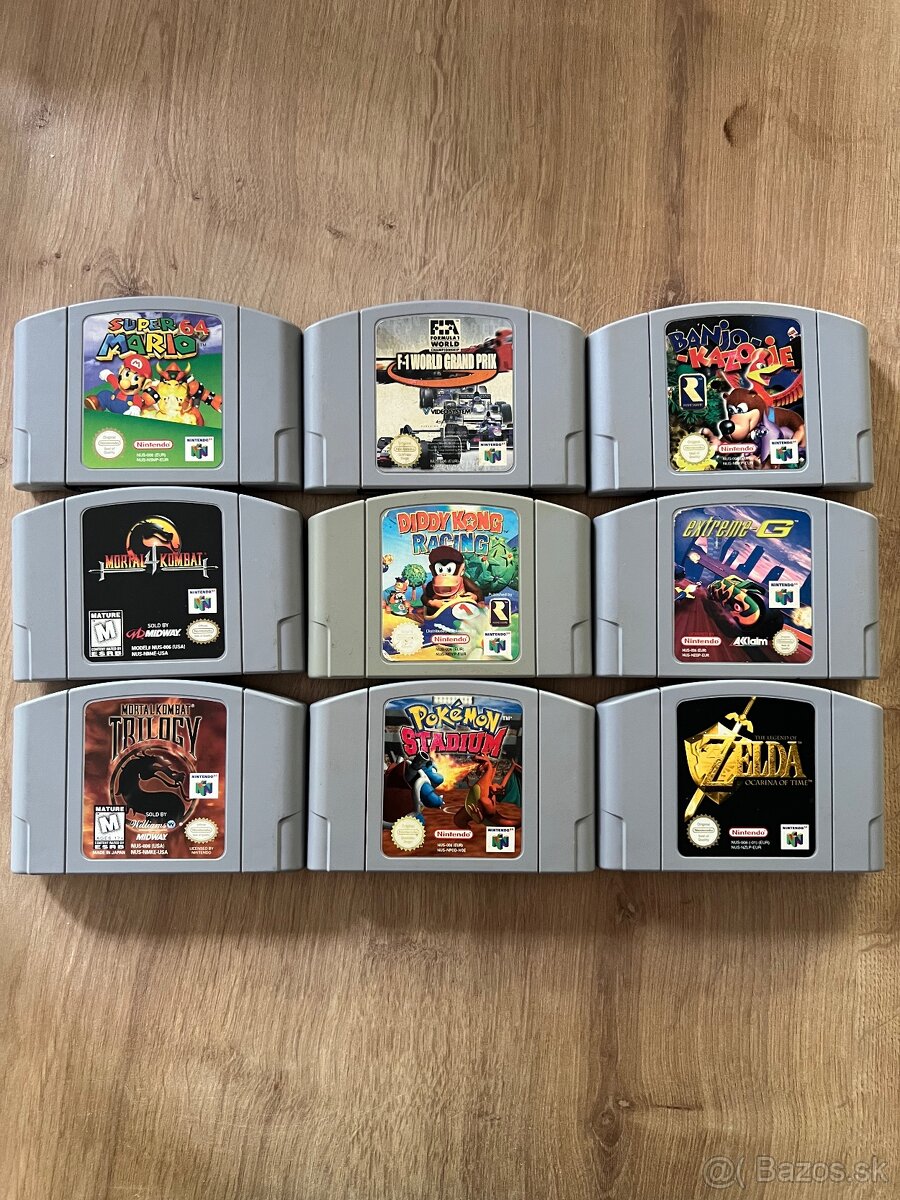 Nintendo N64 hry