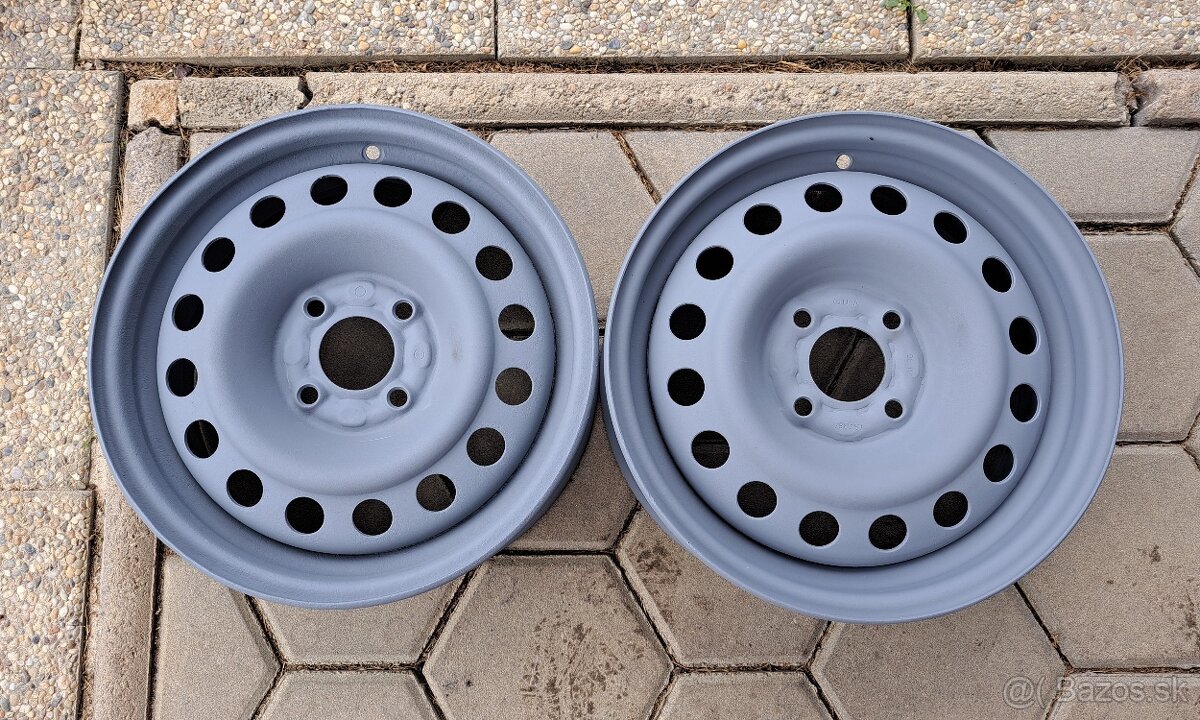 2 PLECH. DISKY R14 4x100 - RENAULT