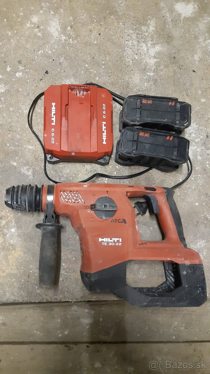 Akumulátorové vrtací kladivo HILTI TE 30-22 Nuron