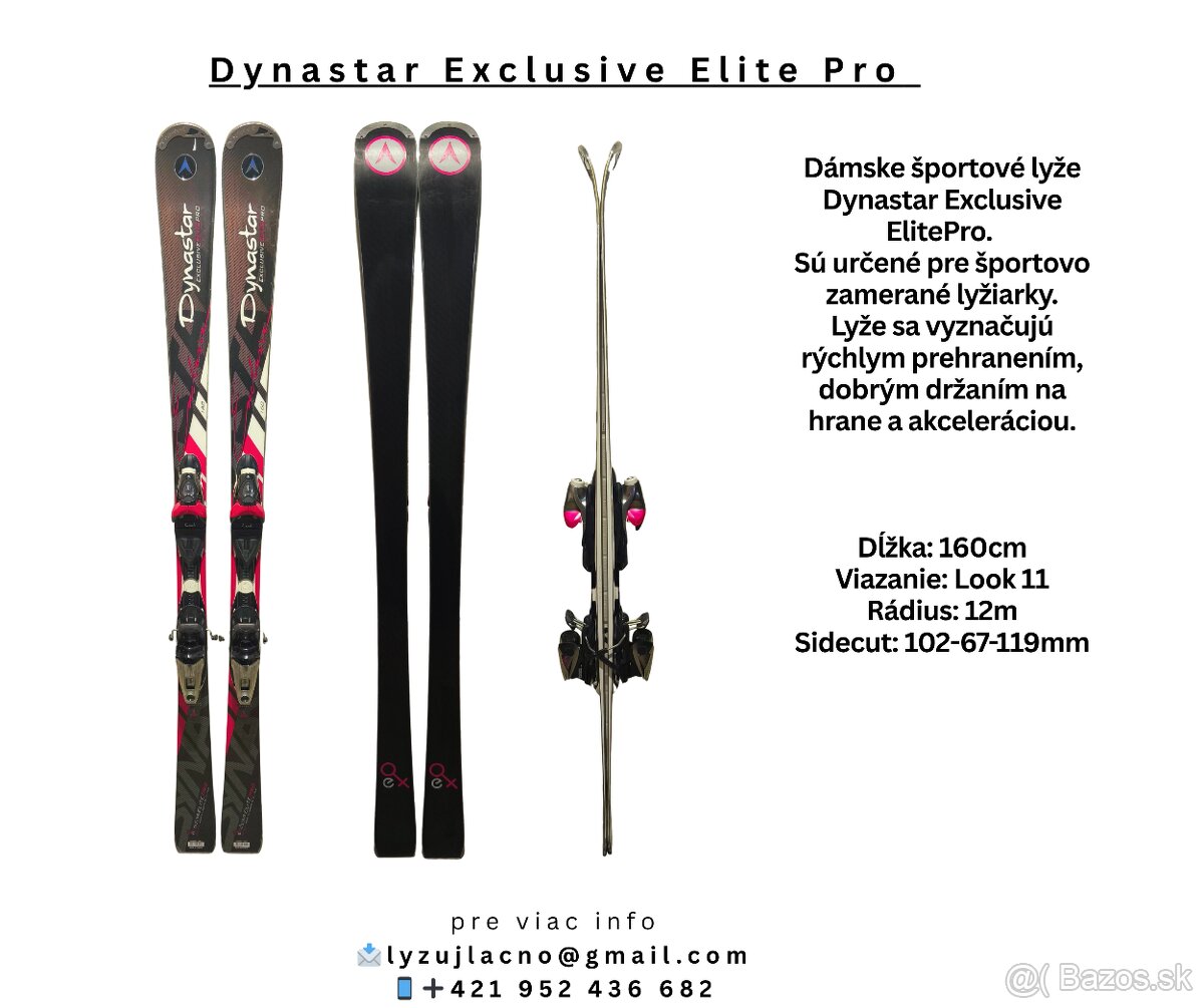 Lyže Dynastar 160cm