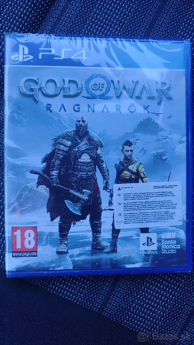 Predám novú nerozbalenú hru GoW RAGNAROK na konzolu PS4/PS5.