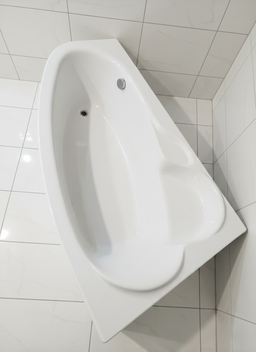 Vaňa Madura 170/110 pravá + nohy+sifón+zástena