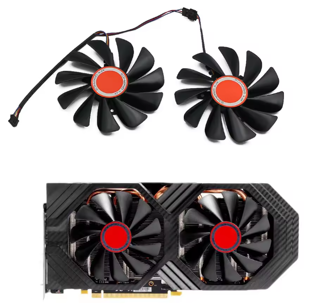 Náhradné vetráky / Ventilátory / Chladenie pre XFX RX 580