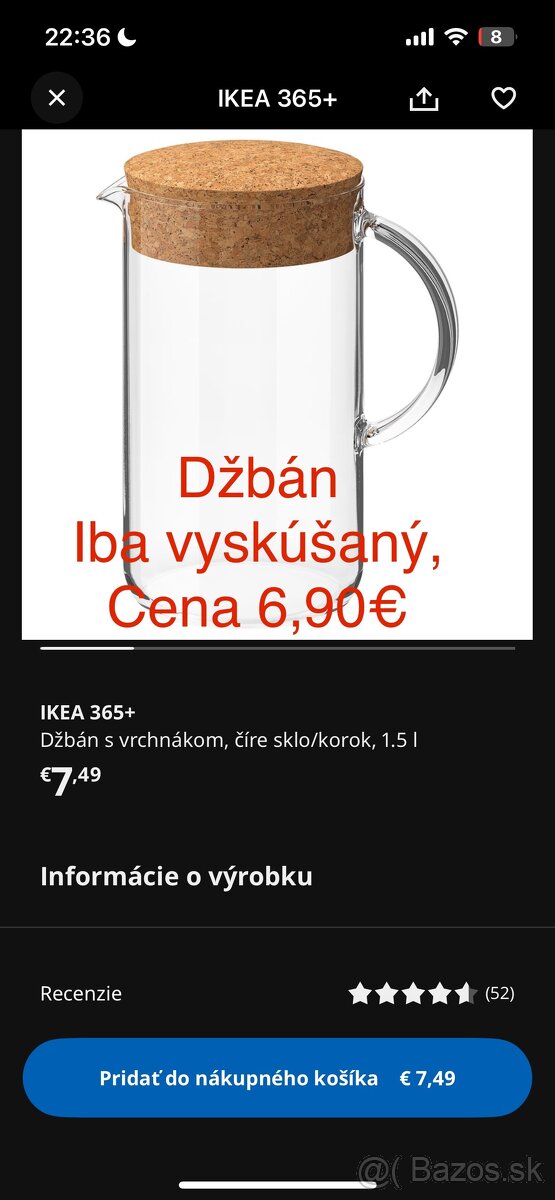 Predám veci z IKEA