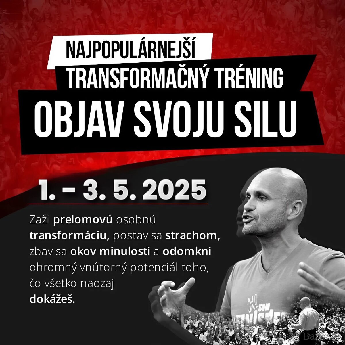 VIP Lístok na Andyho Winsona – Objav svoju silu 2025