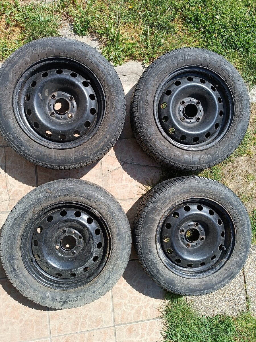 Plechové disky plus pneumatiky