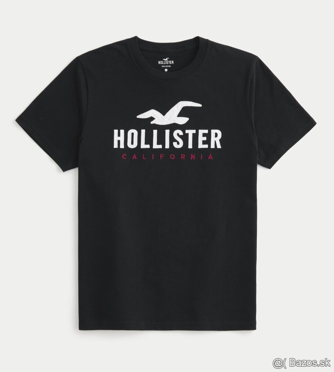 TRIČKO HOLLISTER čierne veľ. M