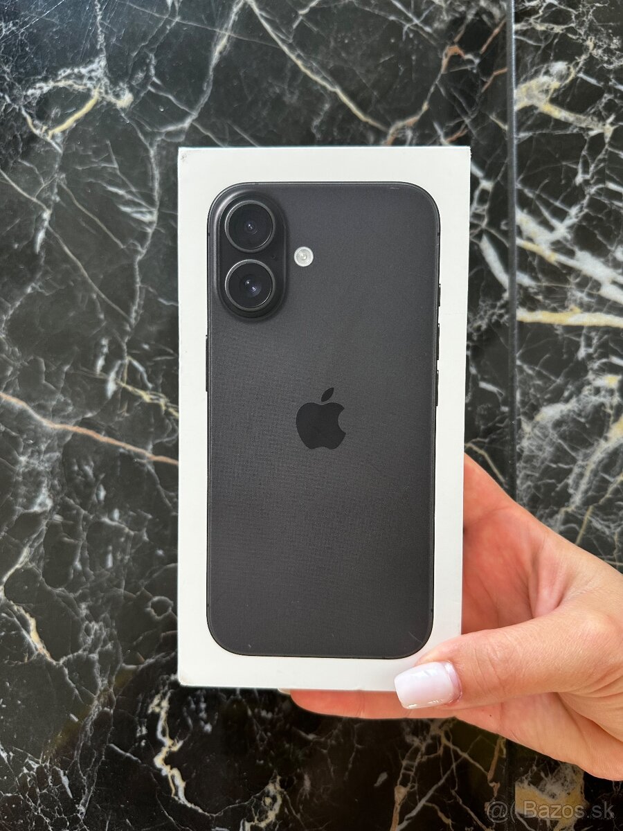 Predám nový iPhone 16 128GB – nerozbalený