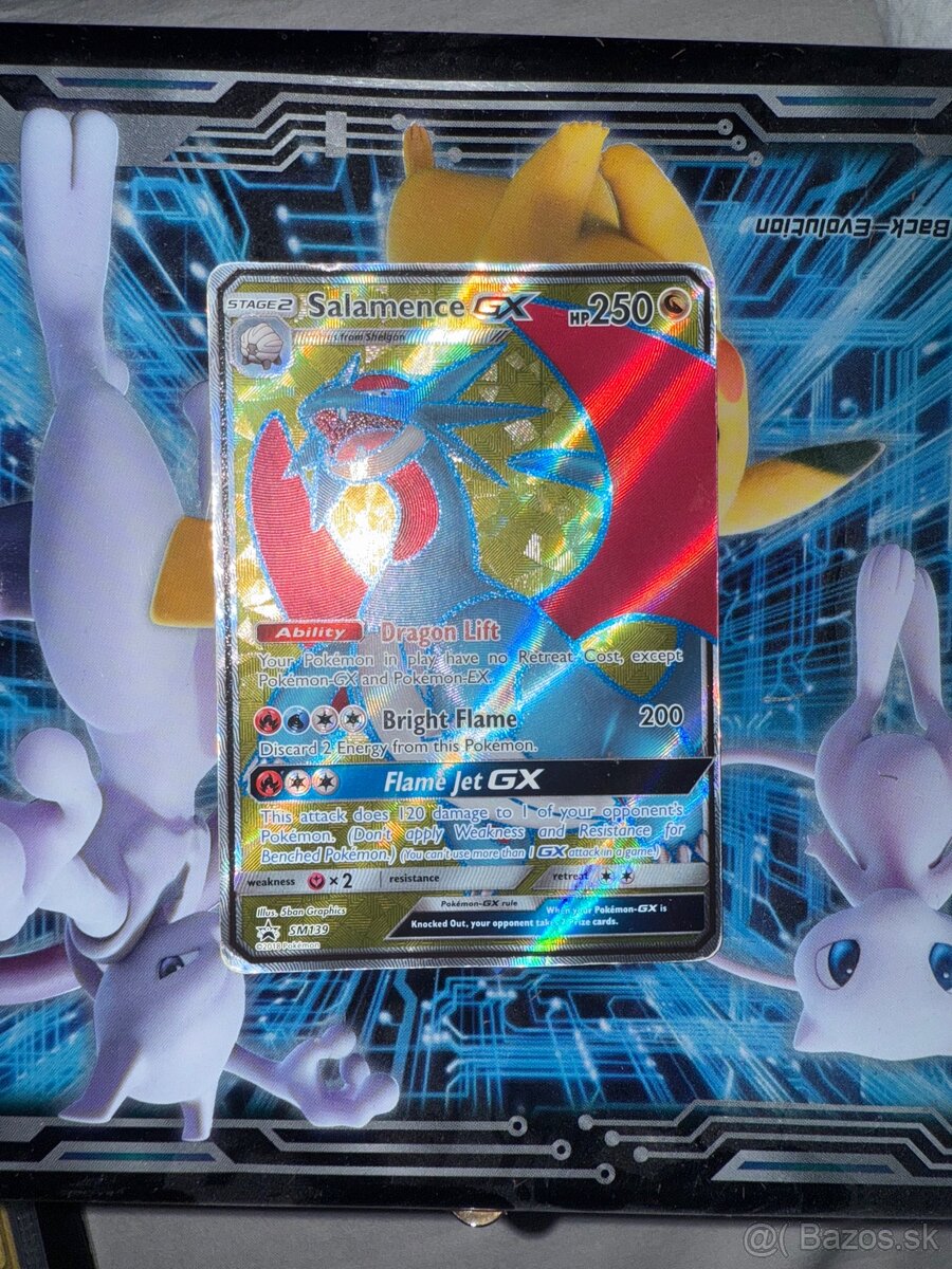 Pokemon karty Salamence GX