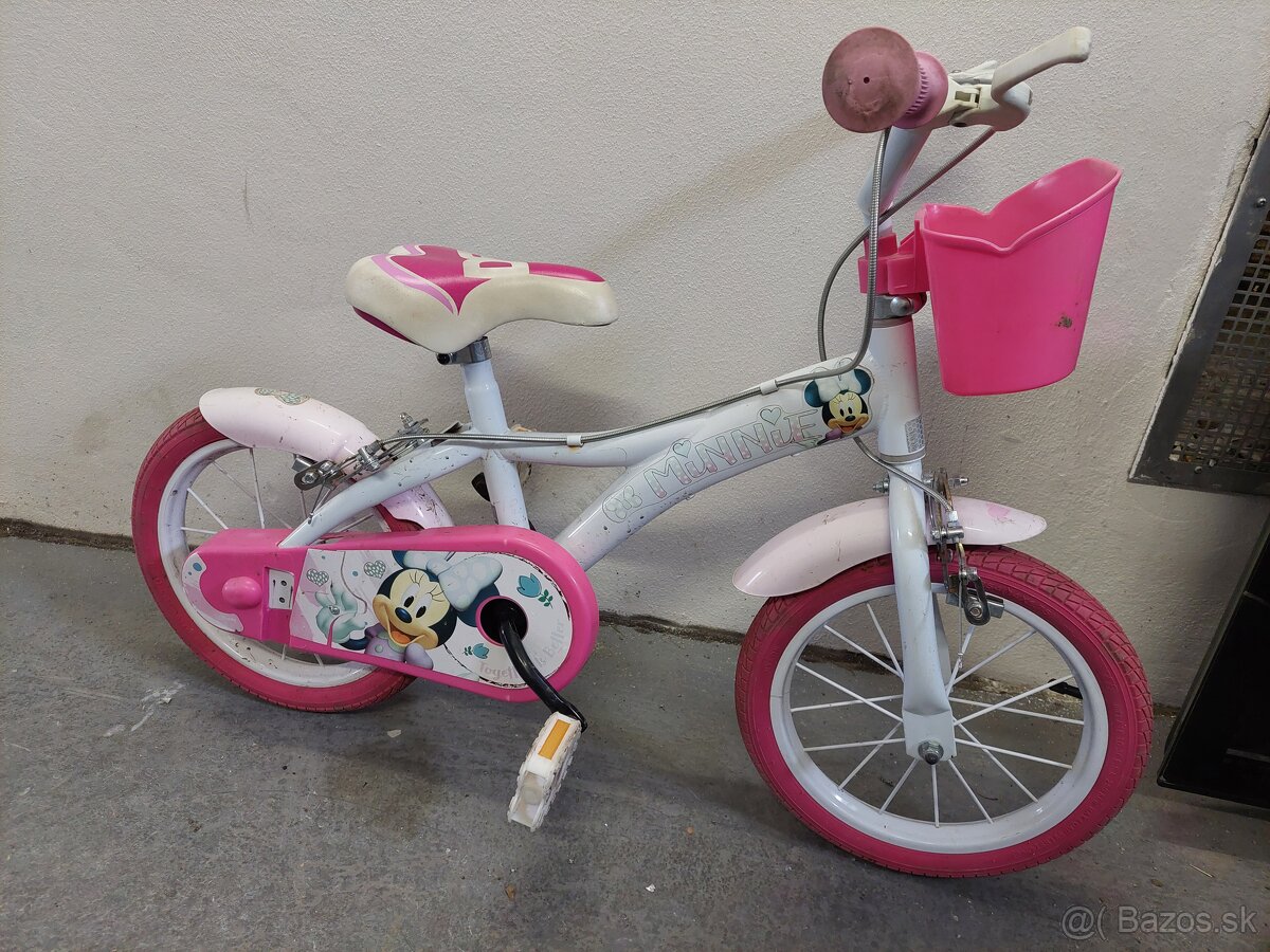 Detsky Minnie bicykel