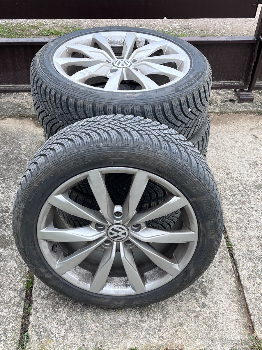 Alu disky VW DIJON originálne + pneumatiky