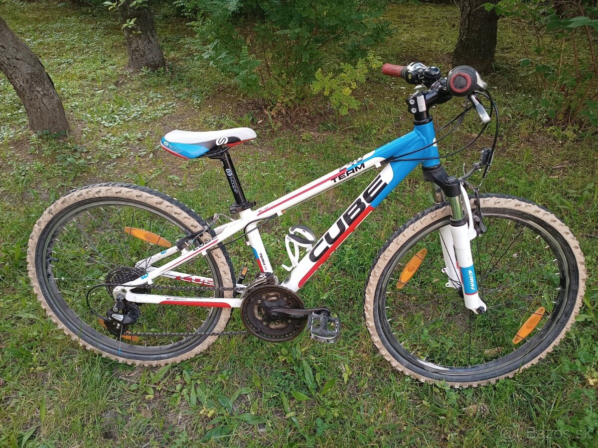 24" detsky horsky bicykel CUBE TEAM 240 race series