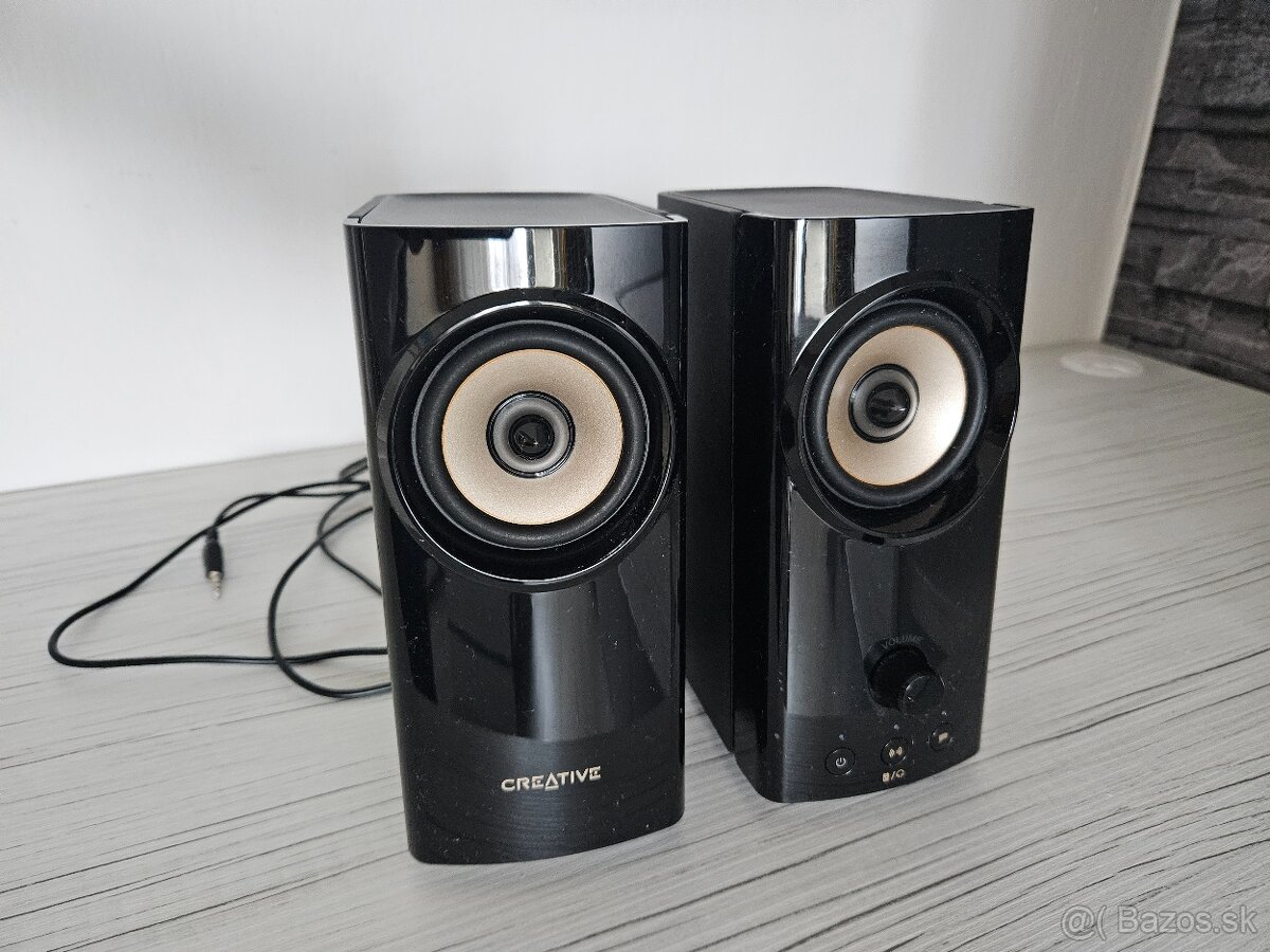 Bezdrôtové reproduktory 2.0 Creative T60 Bluetooth
