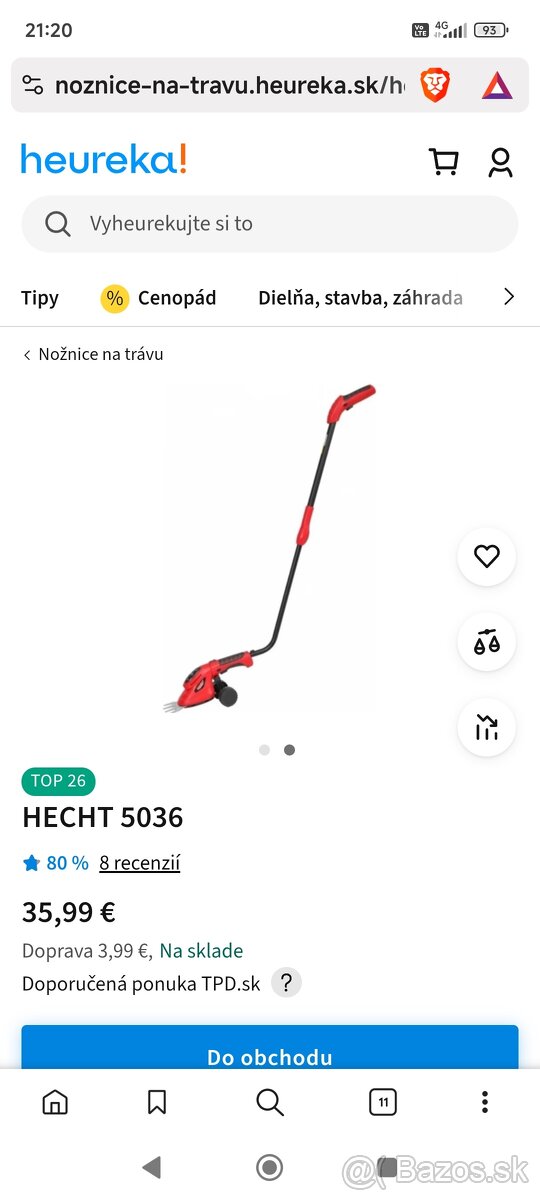 Akumulátorové nožnice