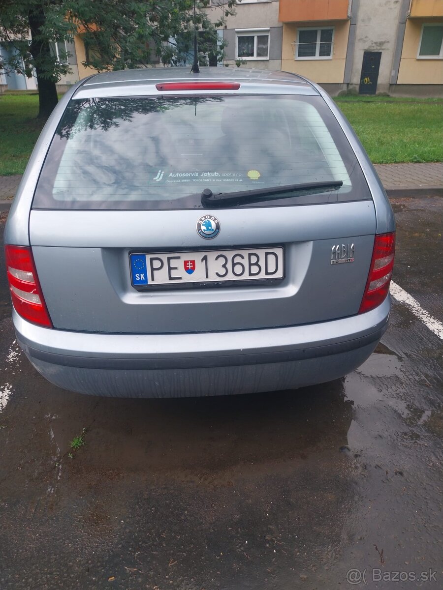 Predám Škodu Fabia Combi 1.2 - 2003
