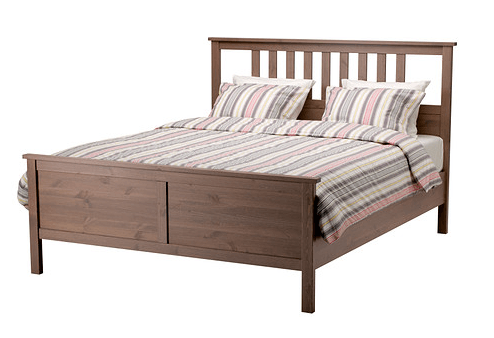 Predám posteľ a nočné stolíky zo série HEMNES (Ikea)