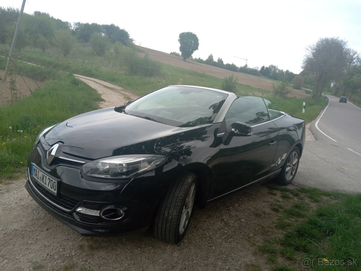 renault megane cabrio III. posledny model.