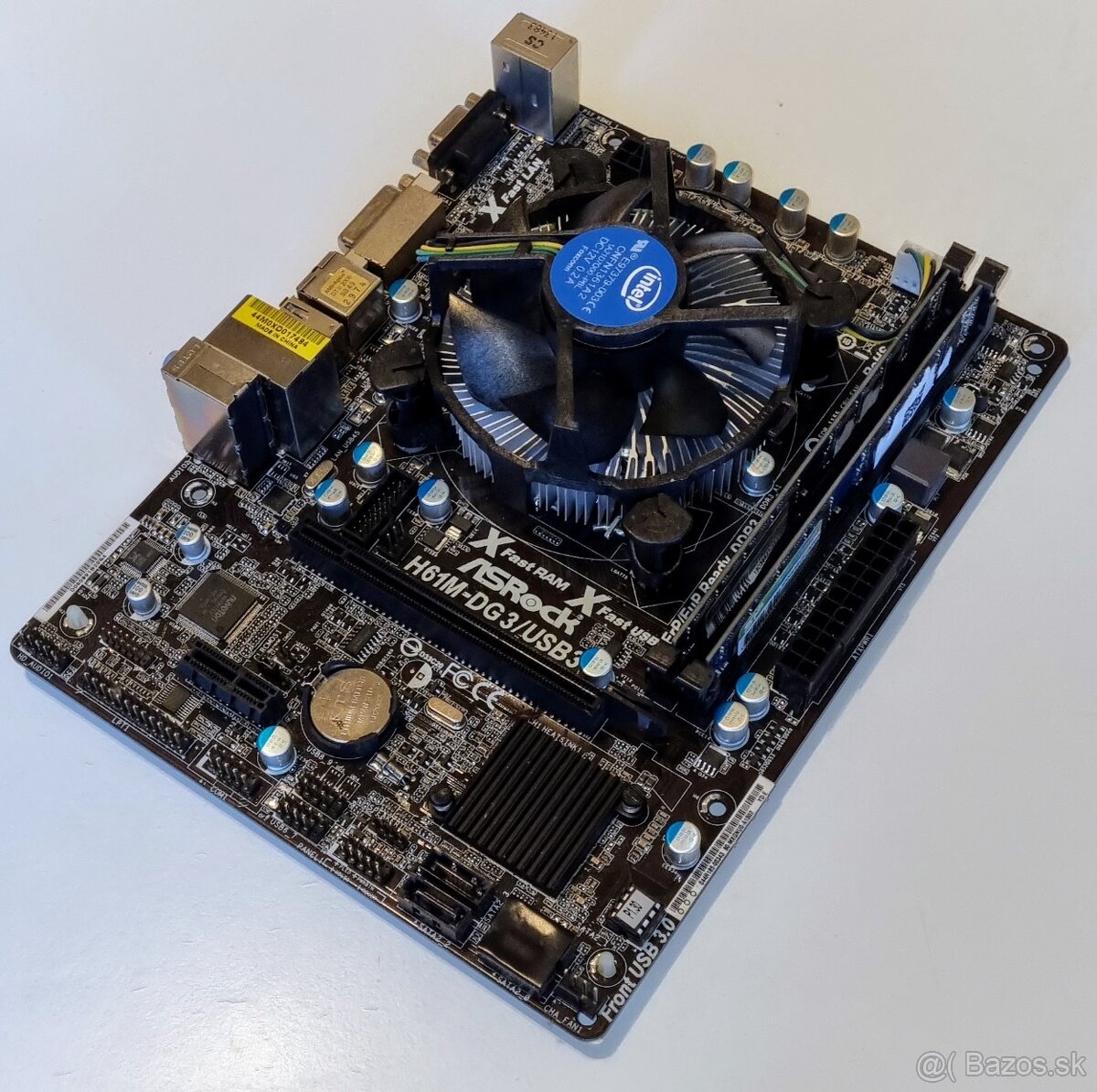 ASRock H61M-DG3/USB3 + i5 3470 + 8GB DDR3
