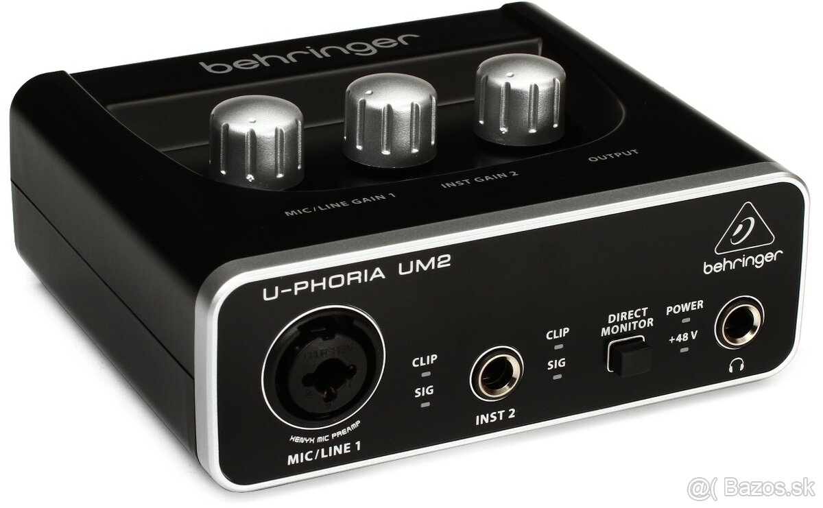 Behringer UM2 U-Phoria USB zvuková karta