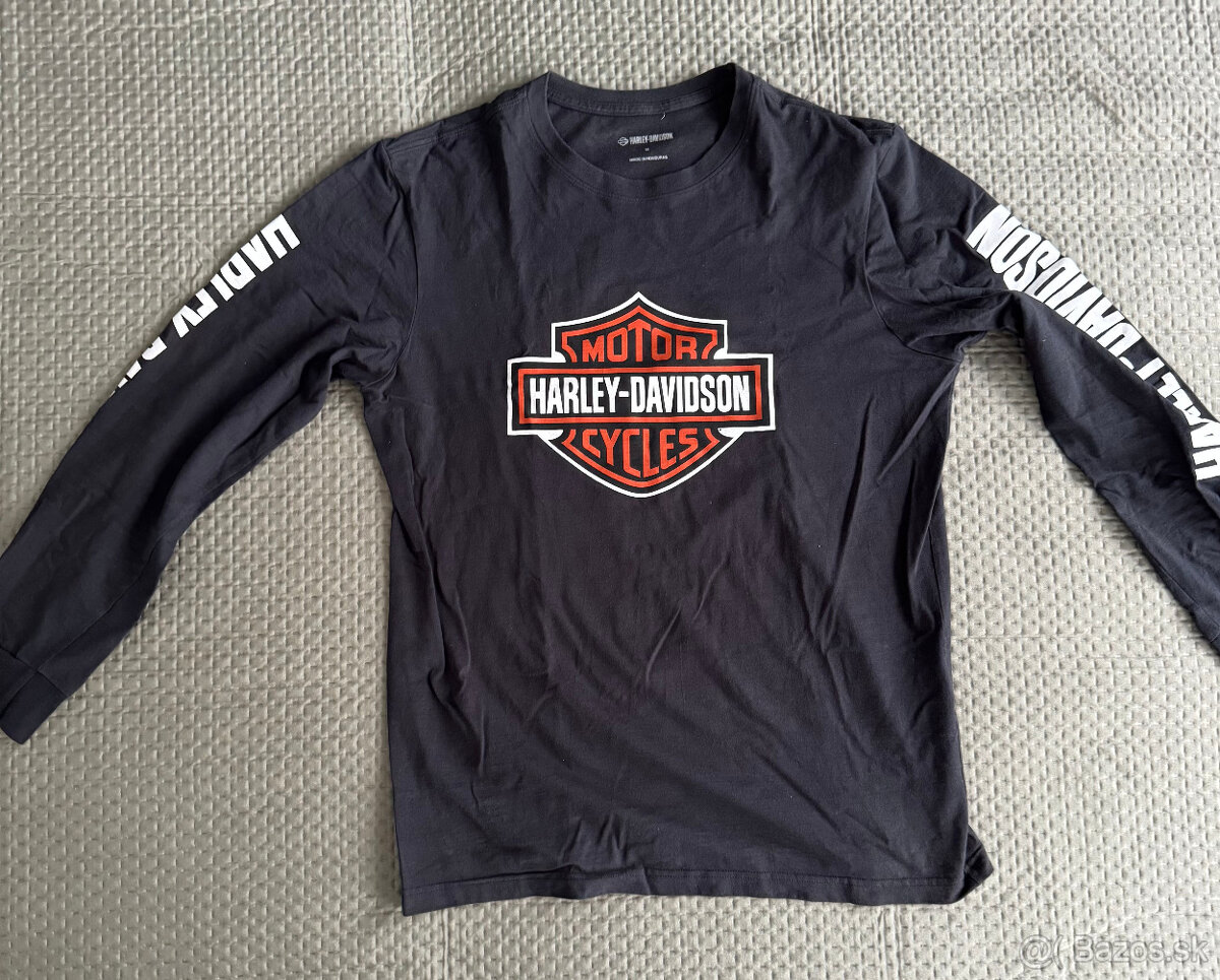 tričká s dlhým rukávom Harley Davidson