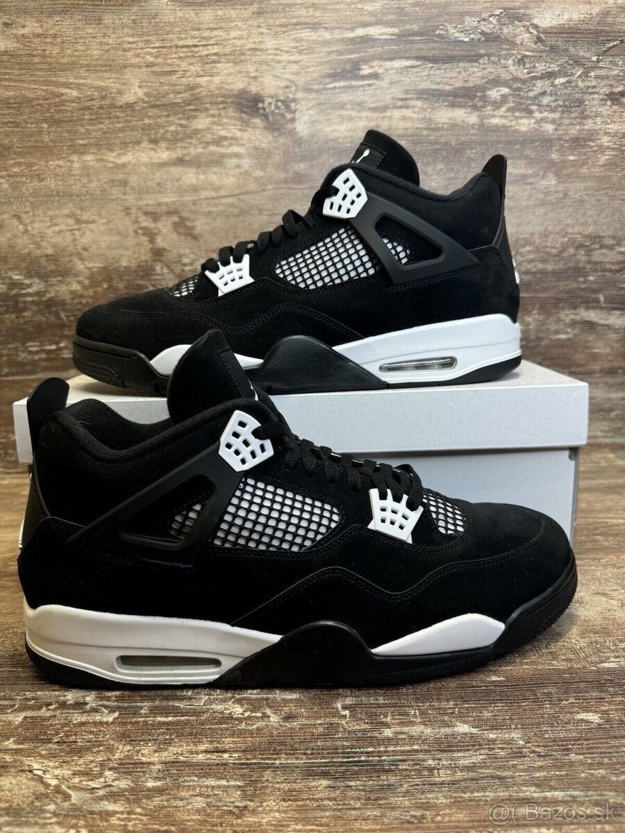 Air Jordan 4 White Thunder – nové, top stav