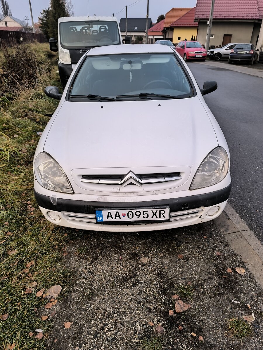Rozpredám na náhradné diely Citroen Xsara 2.0 66kw