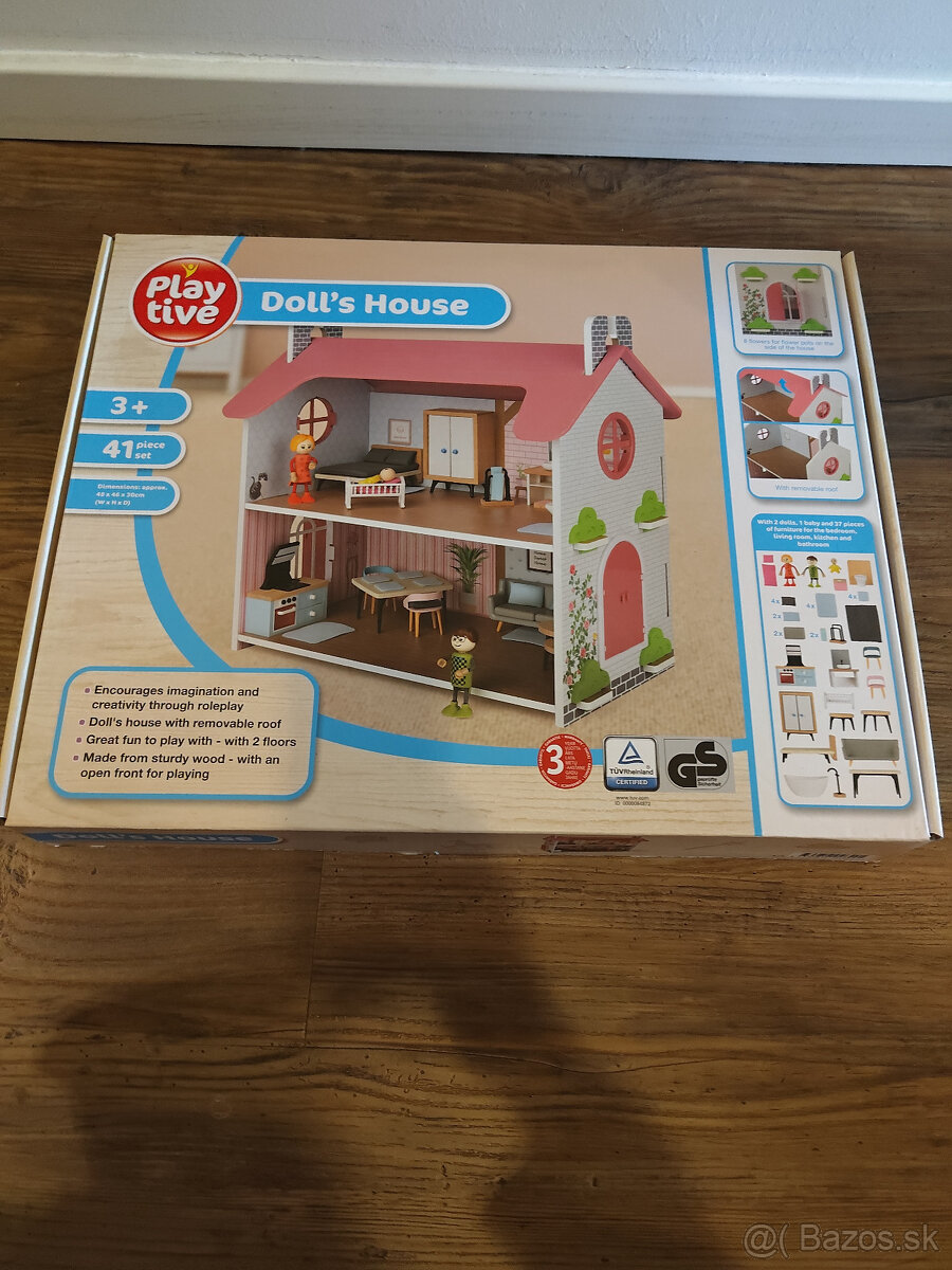 novy velky dreveny domcek pre babiky