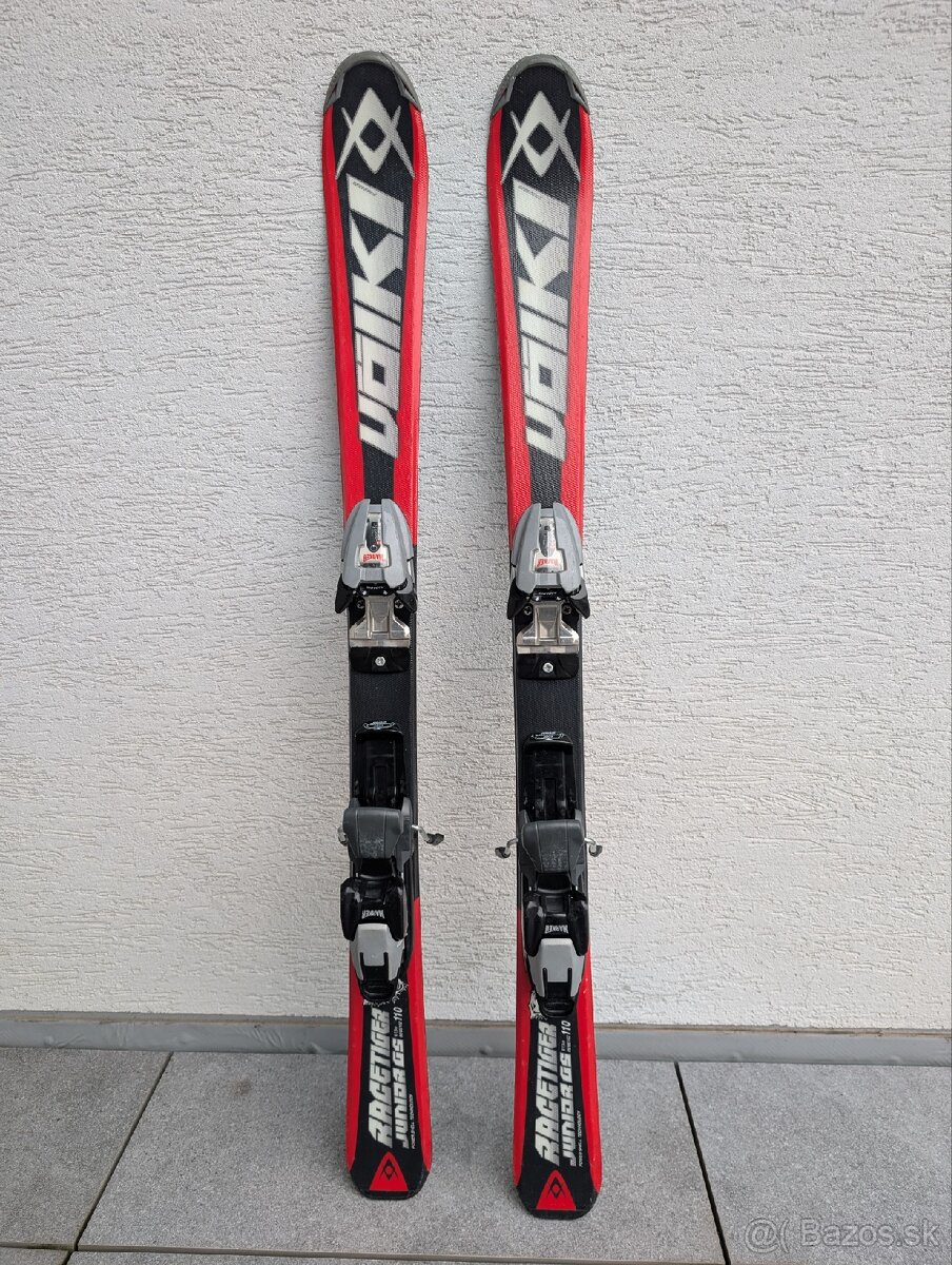 Detské lyže Volkl 110cm + palice Leki
