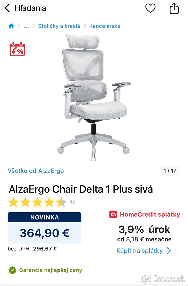 Kancelárska stolička