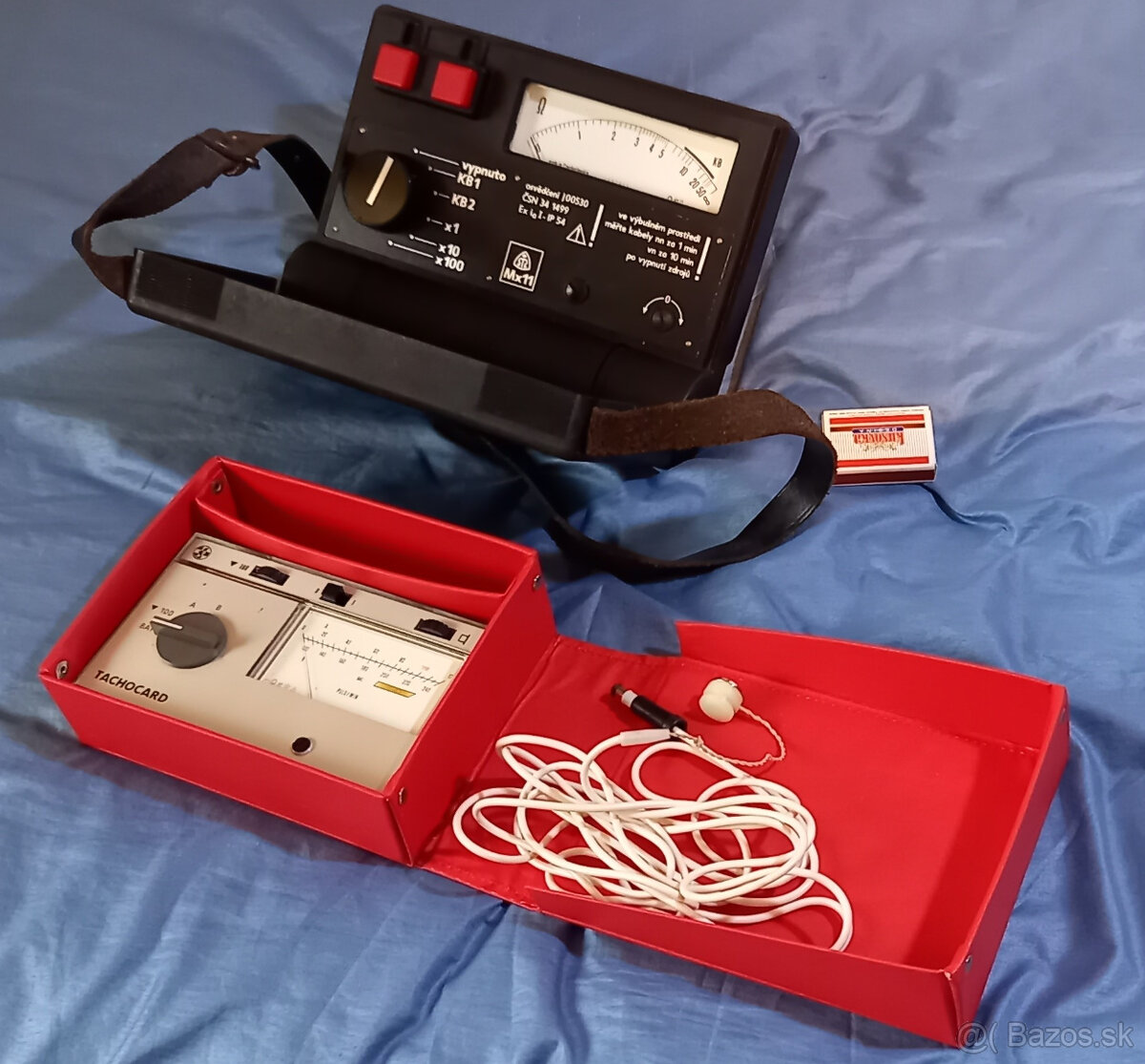 Predám skúšačku el. zariadení Mx11 a zadarmo Tachocard