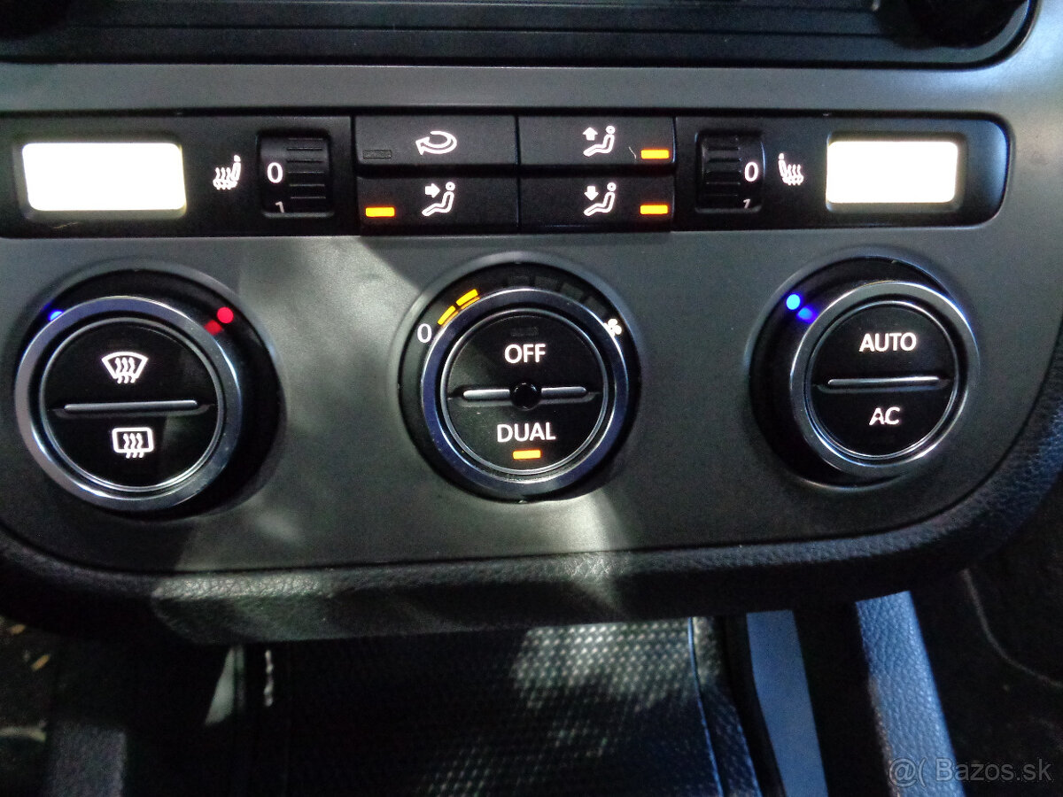 Climatronic Golf V, biele podsvietenie