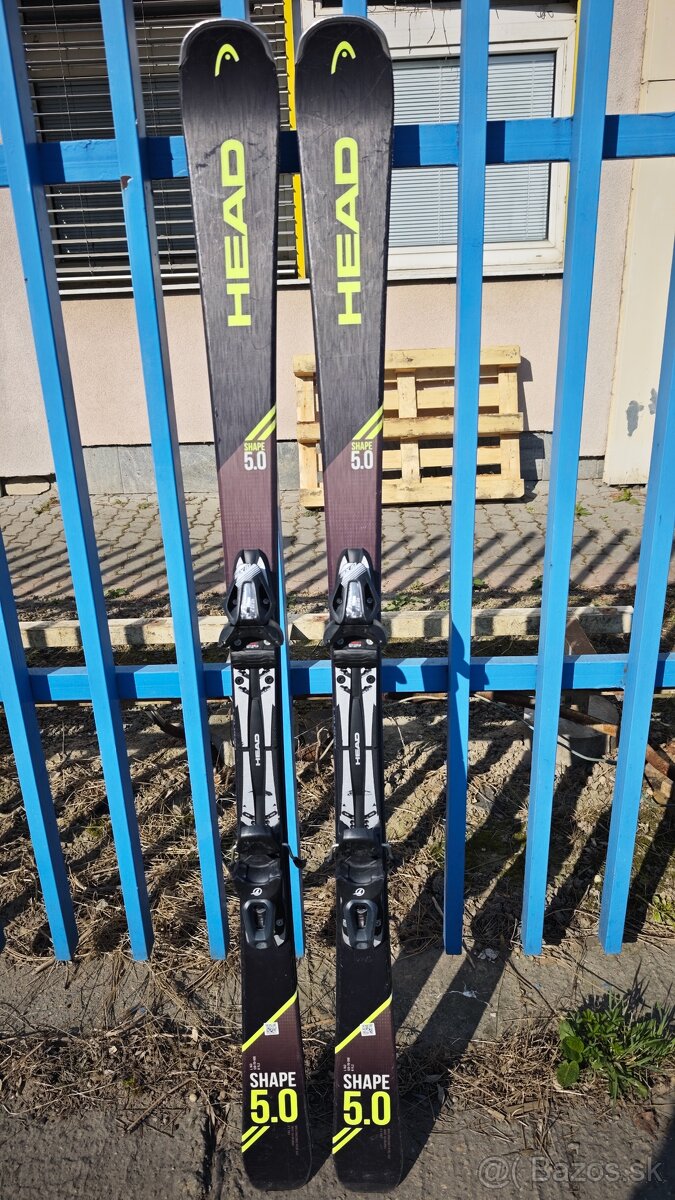 Predám lyže HEAD SHAPE 5,0