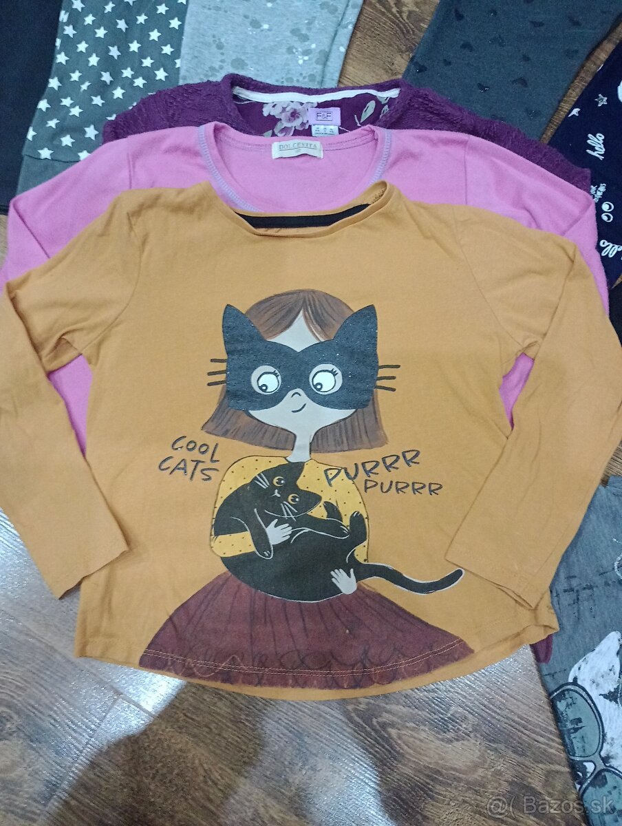 Balík oblečenia dievča 128 / 134 - 10