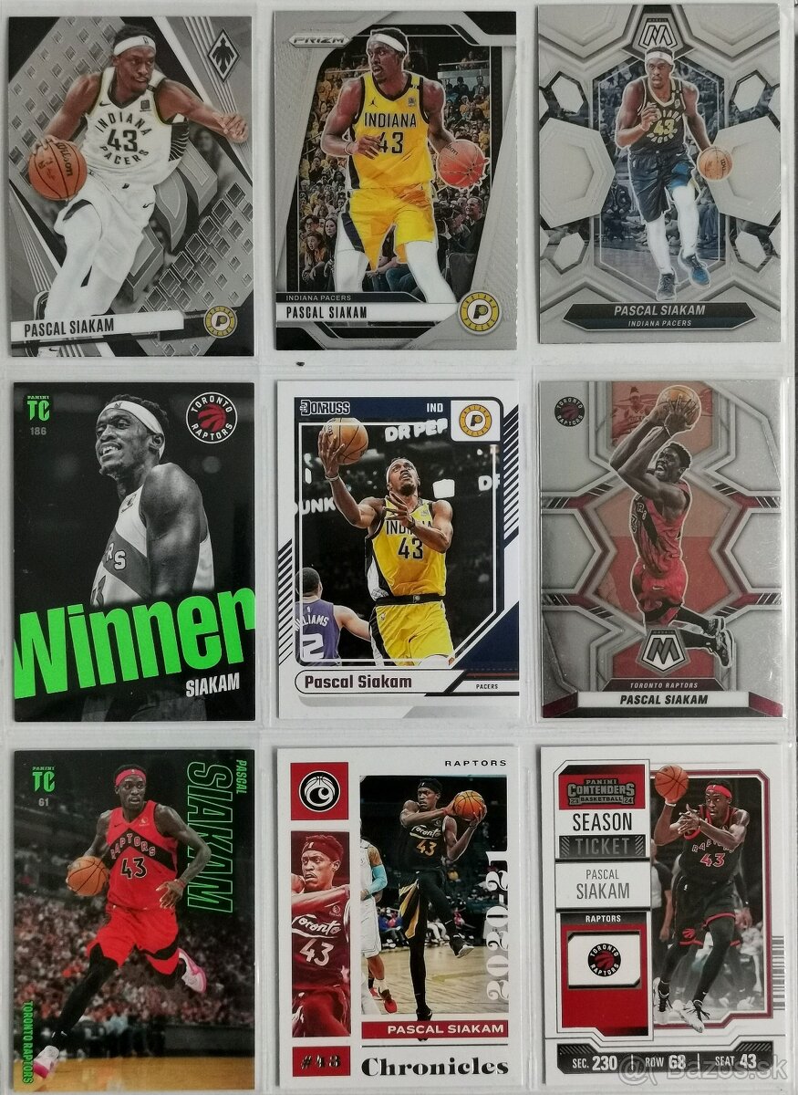 Kartičky NBA - Allstars hráči 3 - 10