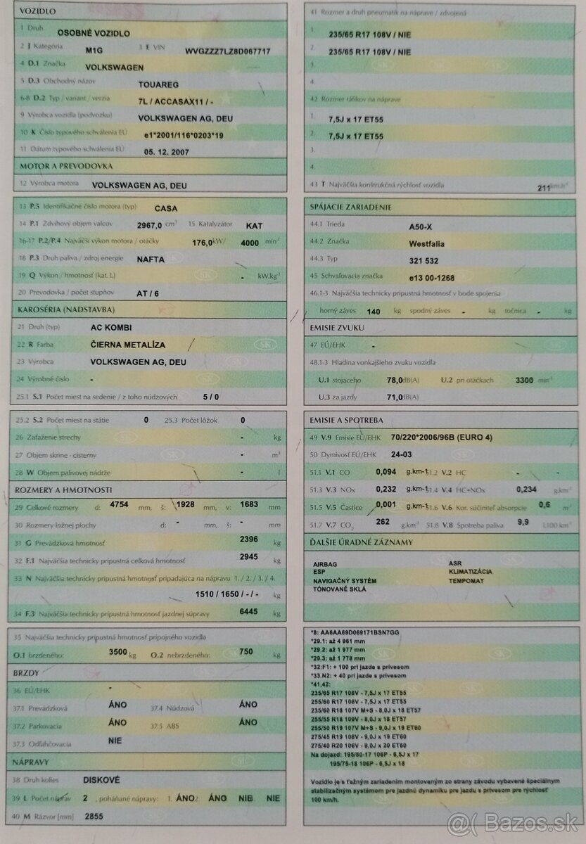 Volkswagen Touareg 3.0 tdi, - 10