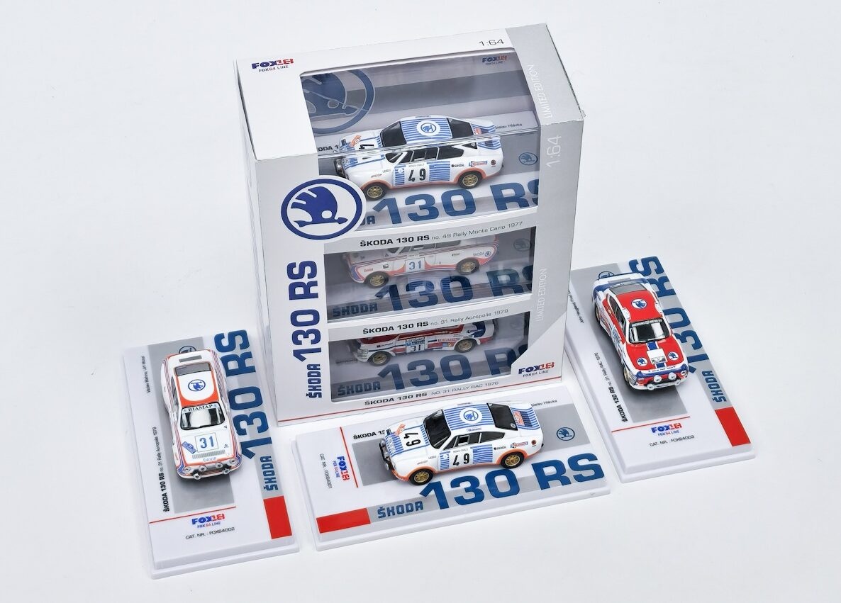 Škoda 130 RS set 1:64 FOX18 - 10