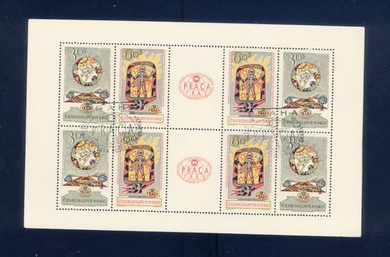 Poštové známky Československo 5 - 10