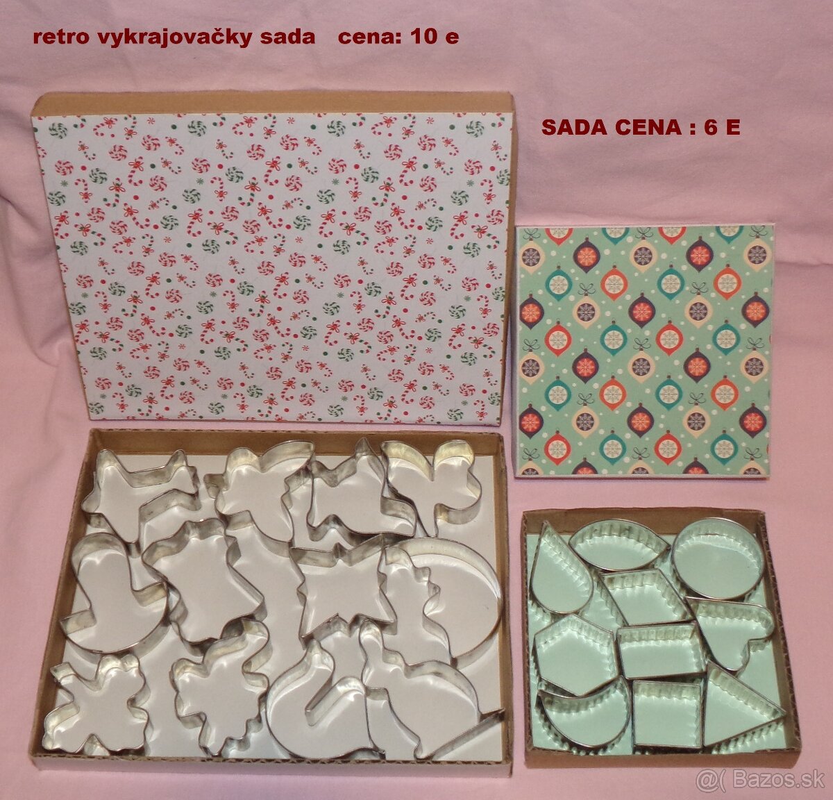 RETRO FORMIČKY, KOŠÍČKY, VANIČKY, ORIEŠKY, VYKRAJOVAČKY - 10