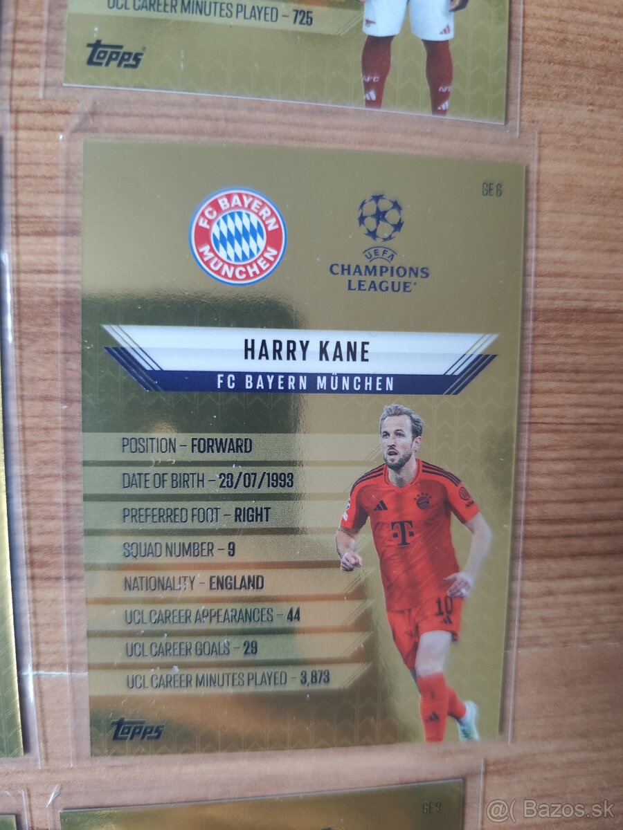 Futbalové kartičky Match Attax 2024/25 - Golden Edge - 10