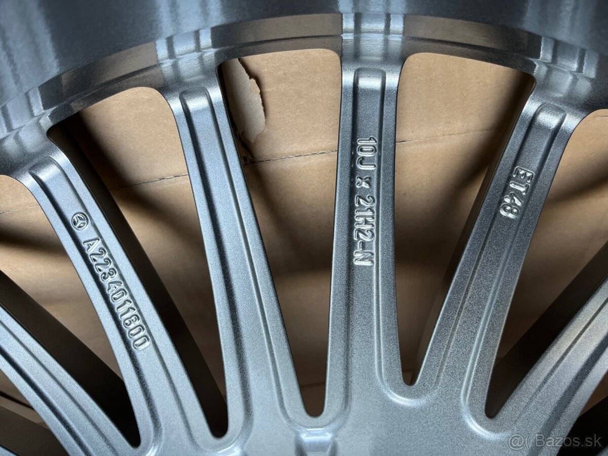 MERCEDES S, W223 alu kola 21" AMG nové, originál - 10