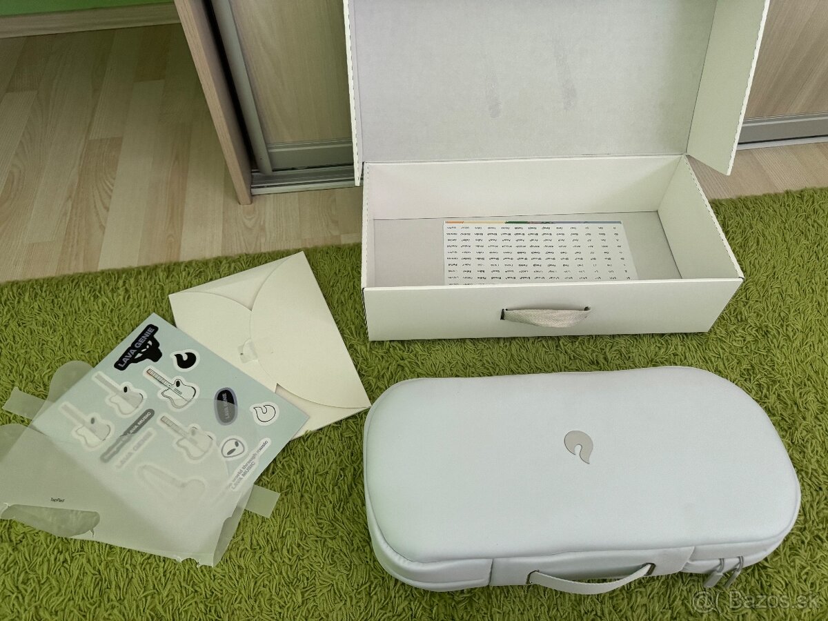 Lava Music GENIE White Elektrická gitara - 10