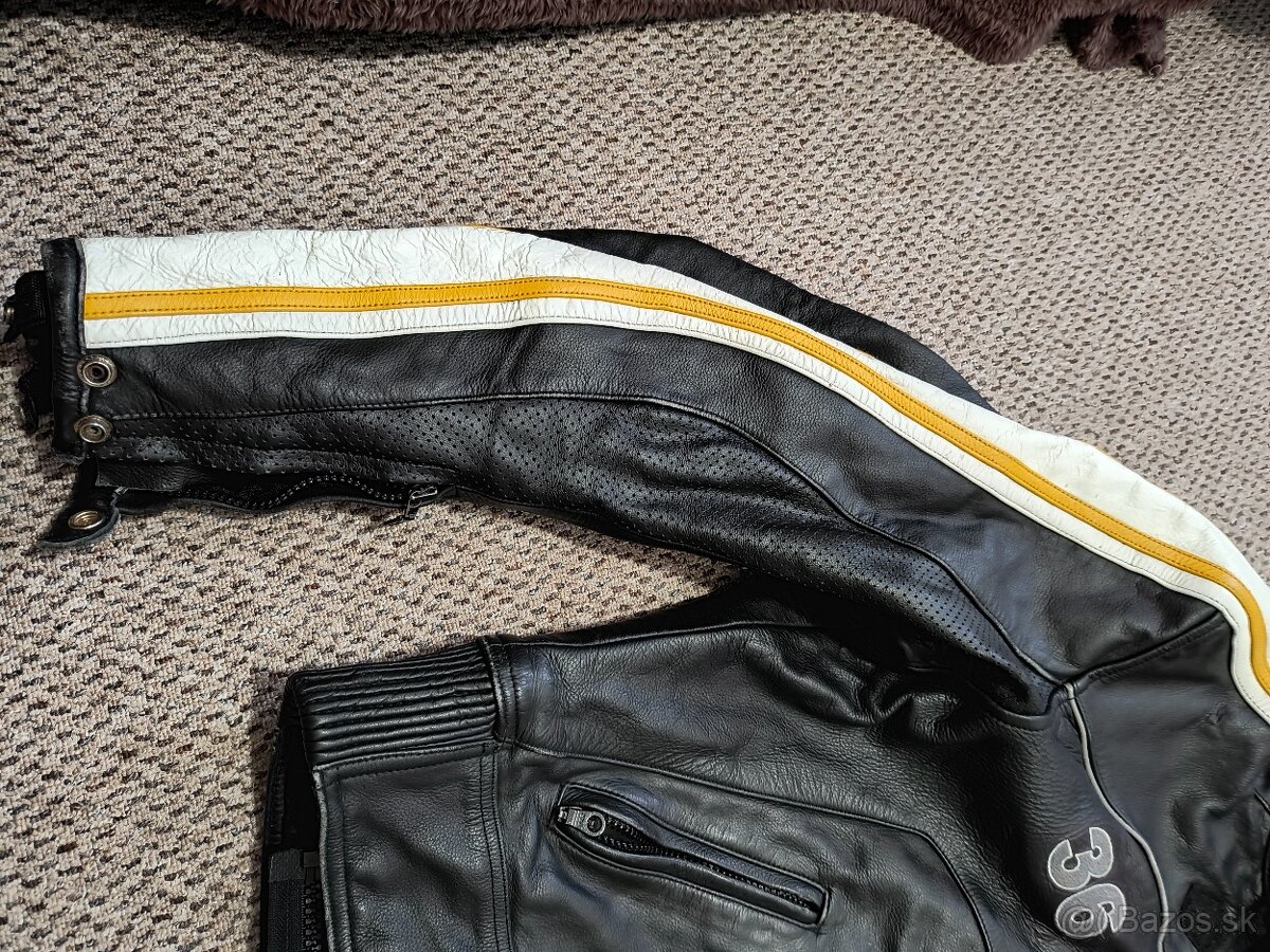 kožená bunda Tschul veľkosť L - 10