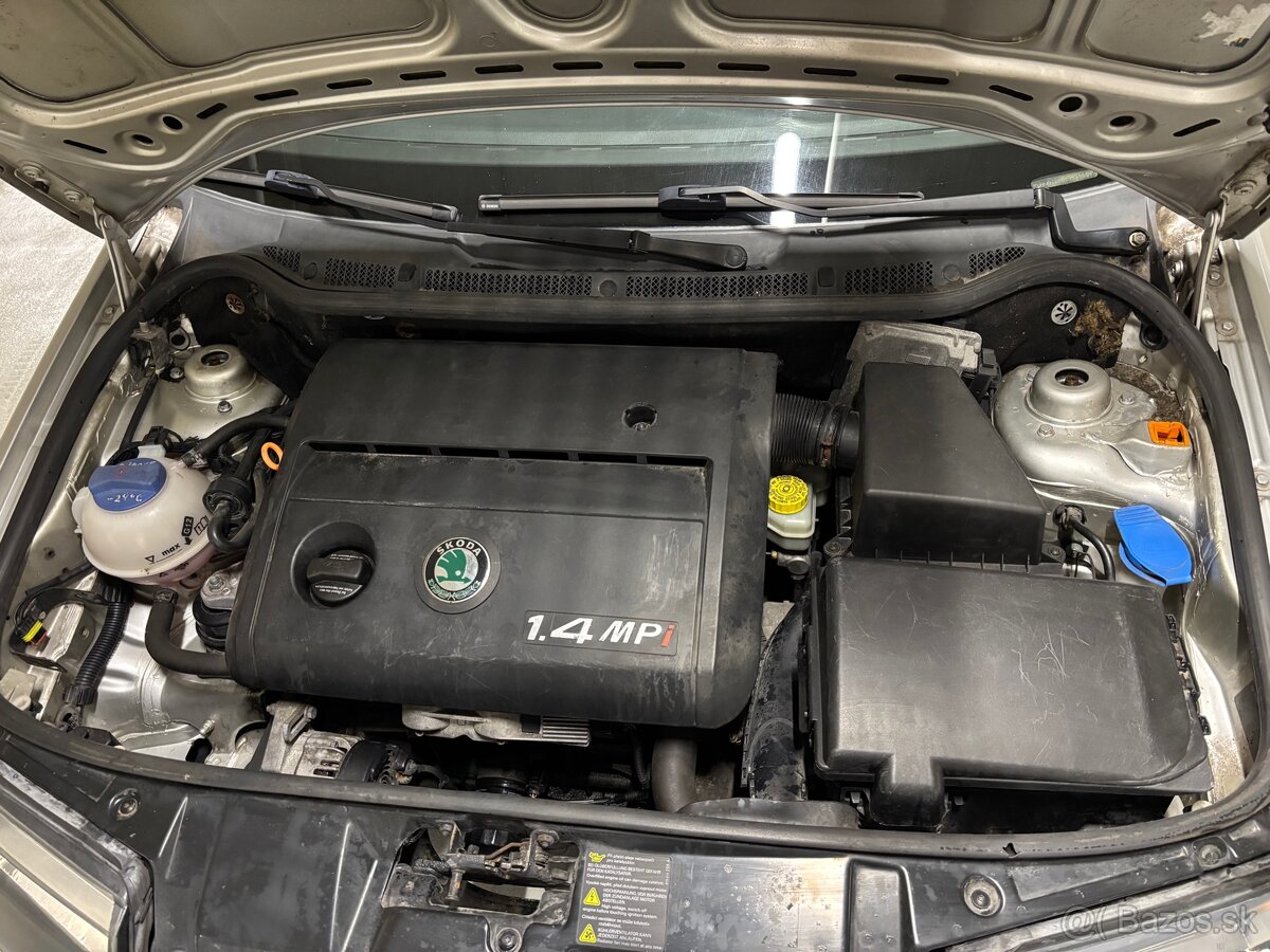 Skoda Fabia 1.4mpi 50kw, r.v.: 2002, 2xkluc - 10