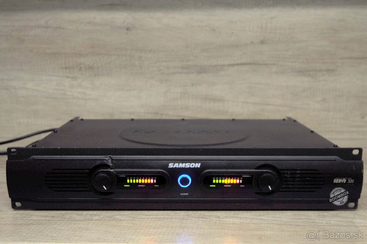 Samson Servo 300 audio koncový zosilňovač - 10