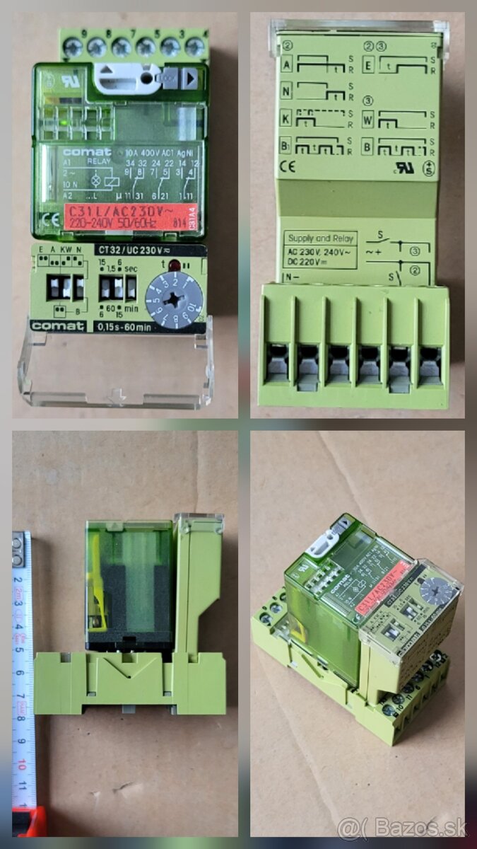 relé, časové relé, prúdové relé - 10
