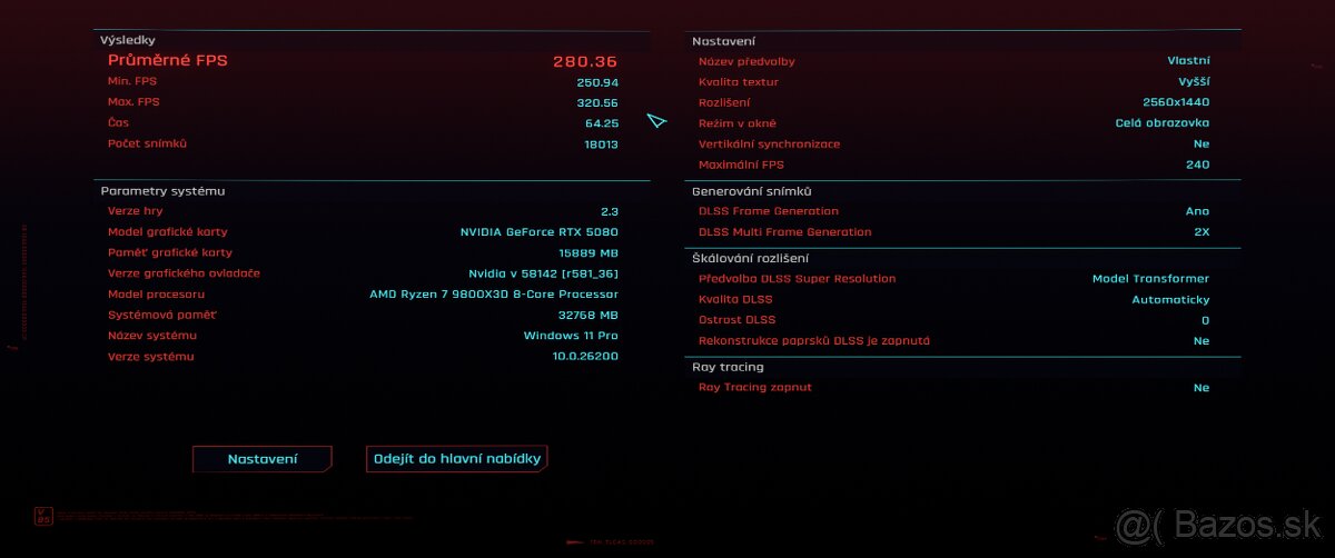 Ryzen 7 9800x3D, RTX 5080 16GB, 32GB RAM DDR5, 2TB M2 SSD - 10
